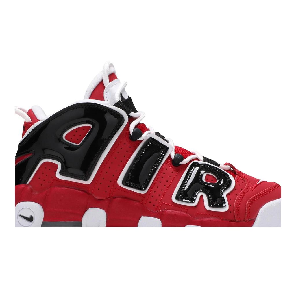 Nike Air More Uptempo Grade School 'Varsity Red' (Unisex) Varsity Red / White-Black Kids' Basketball Shoes 415082 600