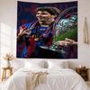 Messi Wall Decor Tapestry Art For Pet Memorial Birthdaywedding Party Backdrop Family Gift