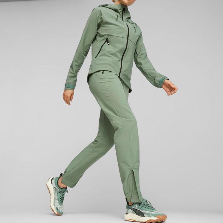 Puma Seasons Softshell Running Jacket Women Jacket Green 524117-44