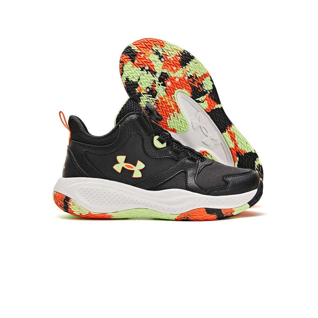 Under Armour Trendy Color Blocked Comfort Knob Cushioning Sneakers Kids Sneakers 2431209