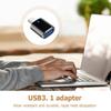LED Indicator Type-C To USB OTG Adapter Connector 3A Fast Charging 5Gbps Data Transfer Plug and Play OTG Adapter