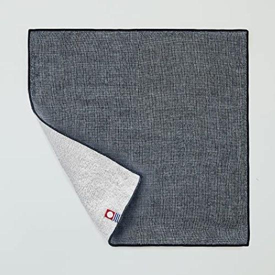 Top Factory Imabari Towel Handkerchief Men Women 25cm25cm Gift Brand Cotton Set Iroha Plain Gauze Black