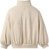 UGG Solid Color Stand Collar Zip Jacket Women Jackets 1175151-CRM