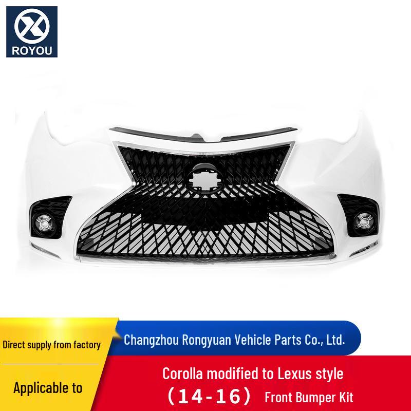 

Corolla to Lexus Style Front Bumper Kit (2014-2016) Car Decoration Accessories