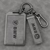 New Grey Leather Car Key Case Cover For BMW 1 3 5 7 8 Series X1 X3 X5 X6 X7 F30 G20 F34 F31 G30 G01 F15 I3 M4 535le Accessories