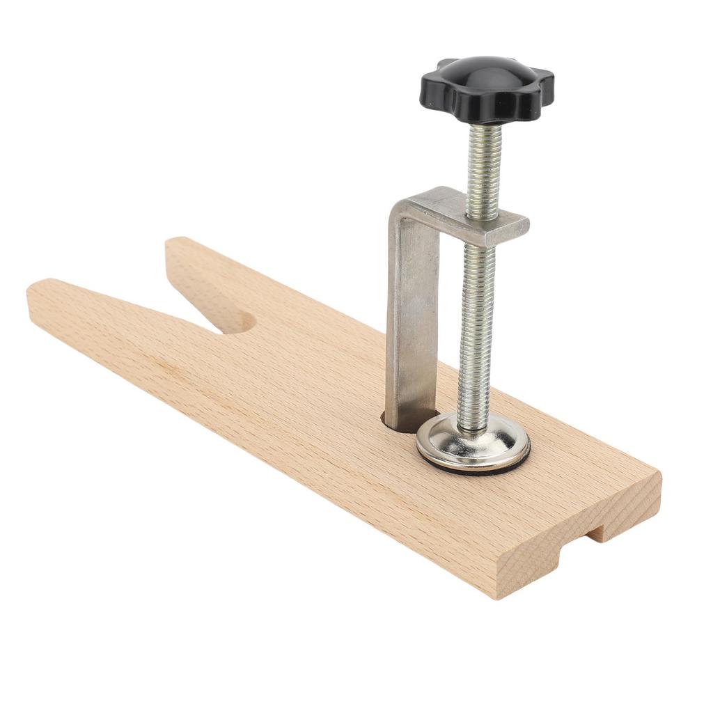 Bench Pin Clamp for Jewelry Making V Slot Workbench Attachment Wooden Bench Pin Clamp