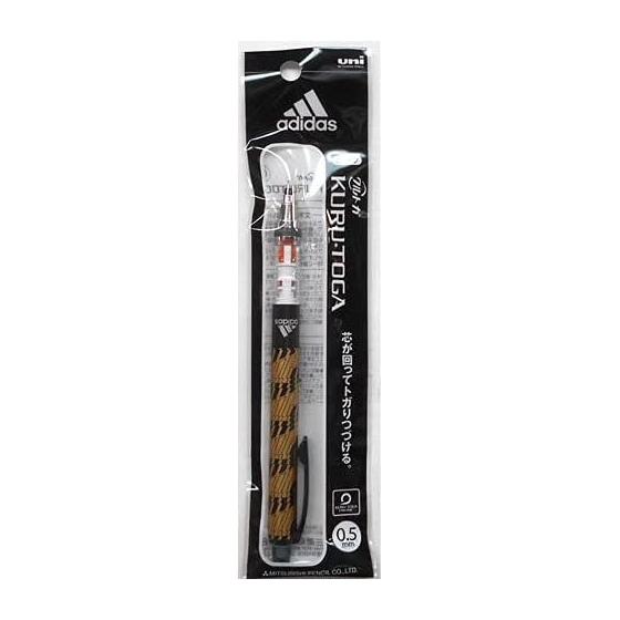 Mitsubishi Pencil x Adidas KURU TOGA Mechanical Pencil, 0.5mm, TP Gold, Features KURU TOGA Engine