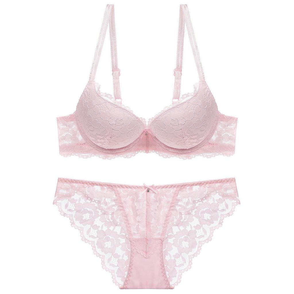 European & American Lace Bra: Enhances Bust, Gathers Side Fat, Prevents Sagging - Sexy & Supportive.