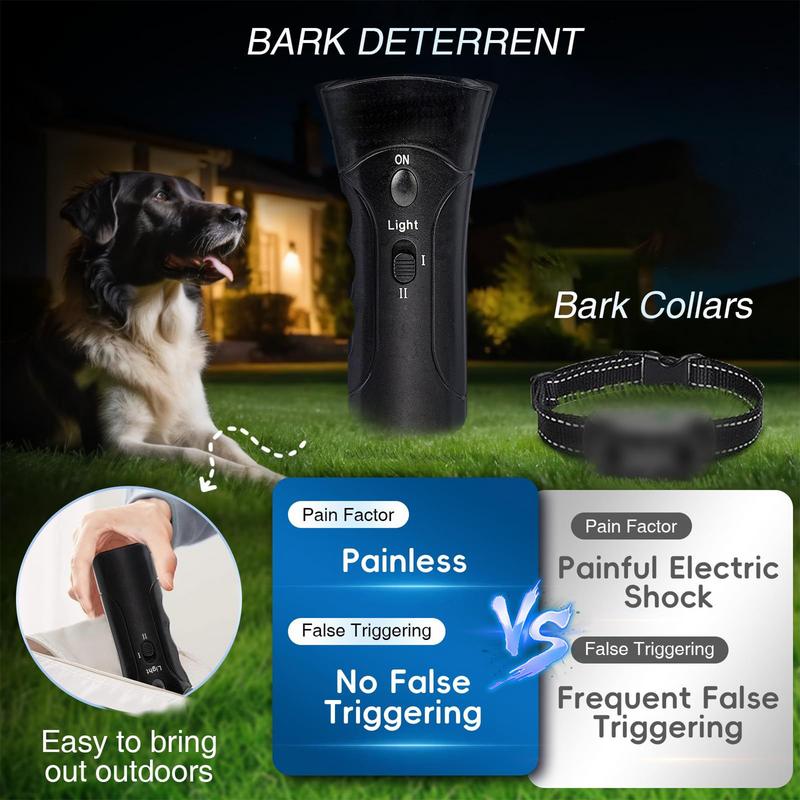 Dispositivi di Controllo dell'Abbaio del Cane, Bark Stopper, Ausili per l'Addestramento Portatili, Controllo dell'Abbaio Indoor, Correttore Intelligente del Comportamento per Donne Uomini