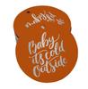 Inkdotpot Real Gold Foil Baby It's Cold Outside Baby Shower Tags Favor Hang Paper Tags 100