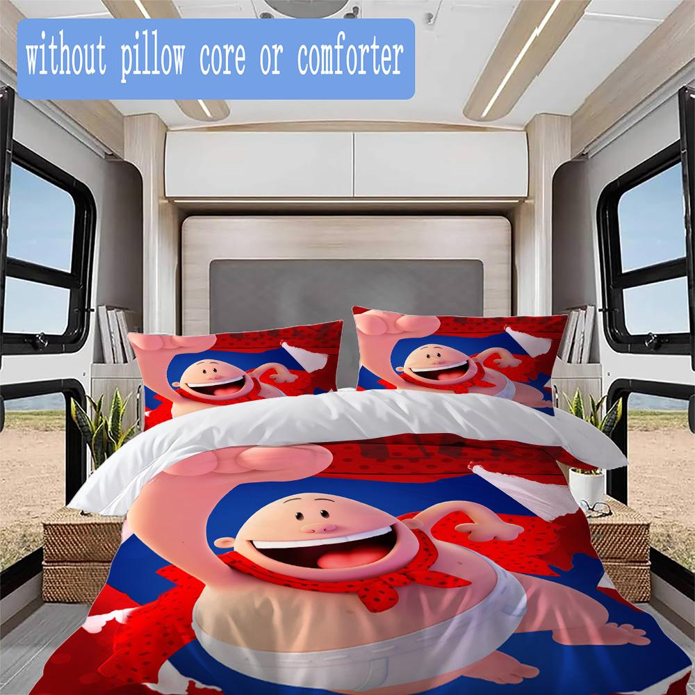 Poop Pants Pattern Bedding,Quilt Set Quilt Cover Pillowcase Home Birthday Gift (1*duvet cover+2*pillowcase,without core)XSJT0917259