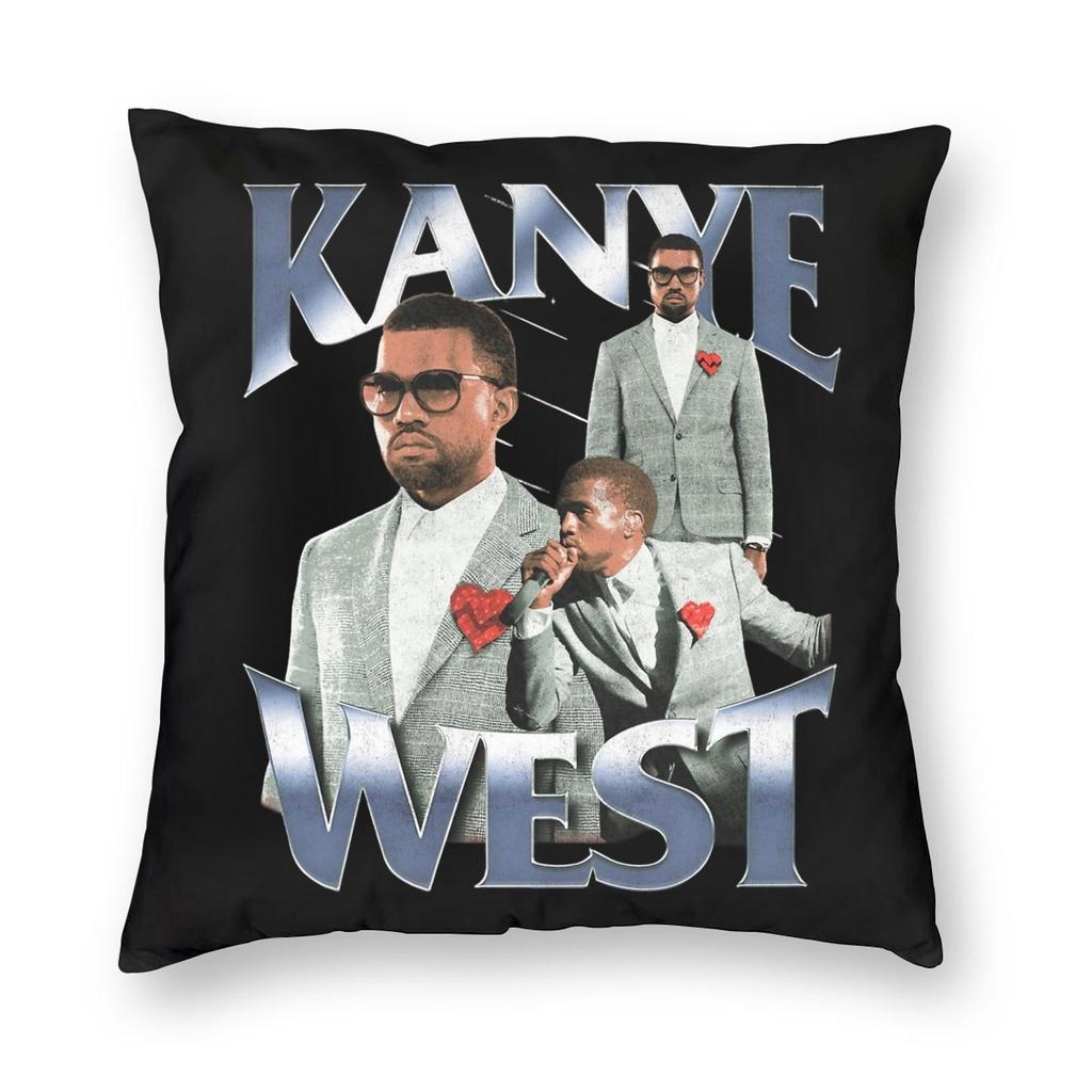 Kanye West Pillowcase Printed Polyester Cushion Cover Decorations Throw Pillow Case Cover Home 40X40Cm