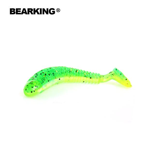 

Рыболовная приманка Bearkinghot, мягкая приманка, профессиональная приманка, 4 дюйма, 6 шт., 10 см/4,8 г, качественные искусственные воблеры для карпа D