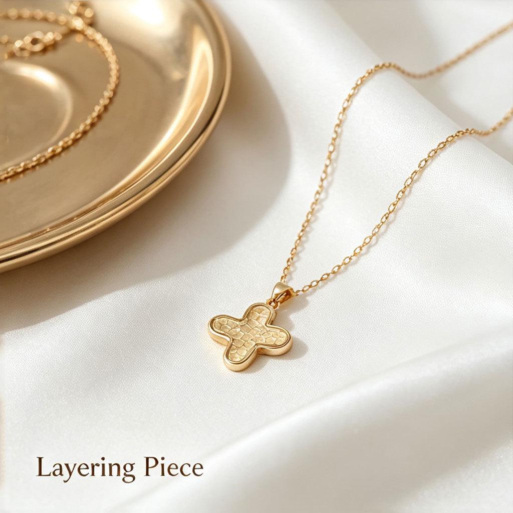 Trendy Modern Minimalist 26-Letter Cute Design Necklace