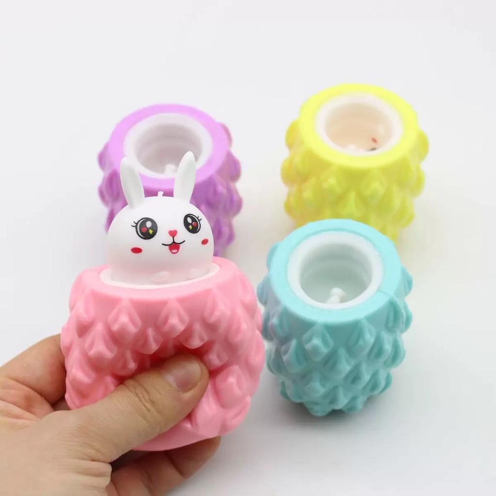 Lustiger Kürbis Eichhörnchen Astronaut Block Squeeze Anti-Stress Spielzeug Versteckspiel Figuren Stressabbau Fidget Spielzeug Für Kinder Erwachsene