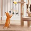 Automatic Lifting Interactive Cat Toy Ball Electric Self Moving Rolling Hair Ball Fun Hilarious Pet Cat Play Chasing Toy Supplie