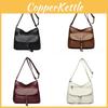 Pu Single Shoulder Bag For Women With Multiple Pockets Crossbody Style For Daily Use