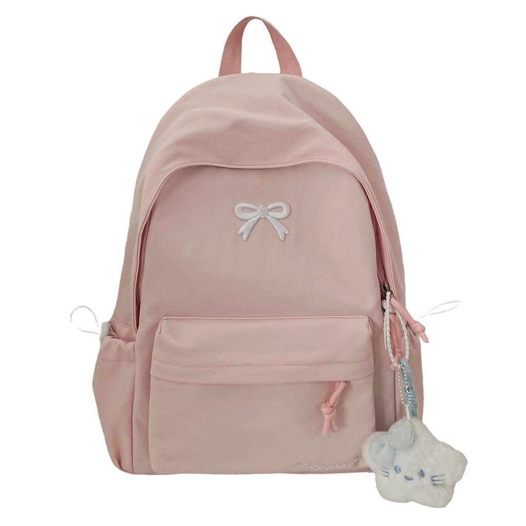 Schoolbag New High-value Japanese Ins Fresh and Sweet Candy-colored Backpack Junior High School Students Lightweight Large-capacity Backpack