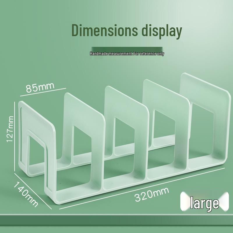 Children's Cartoon Panda Book Stand & Organizer - Thickened Primary School Book Storage