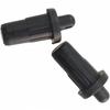 8Pcs Black Cabinet Door Buffer Pins Plastic Spring Mute Shock Absorbent for Blinds Racks Extend Furniture Life