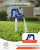 Frost Proof Yard Hydrant, 980mm Freeze-Proof Outdoor Water Faucet with 305mm Bury Depth, G 3/4" Pipe Connection, Lever Handle + Handwheel, No Lead