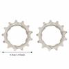 2PCS 8/9/10/11 Speed Bike Freewheel Steel Freewheel Pinion Durable Fixed Gear Cog  Bicycle Repair