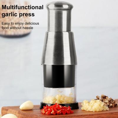 Darbo su vaisiais ir daržovėmis įrankiai – Česnakų spaudyklės