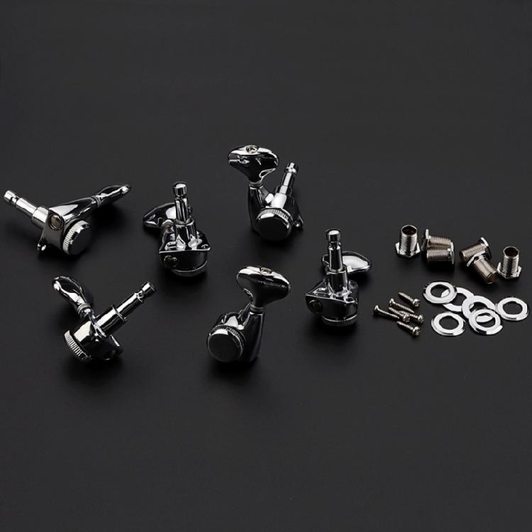 Guitar String Tuning Pegs 3L3R Metal Guitar Tuners Metal Tuners Guitar Accessories Machine Head Locking Tuning Machines