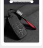 Mercedes-Benz E300L Key Cover: Suede Grade with Buckle for Men's C260LC200L GLC/GLB220