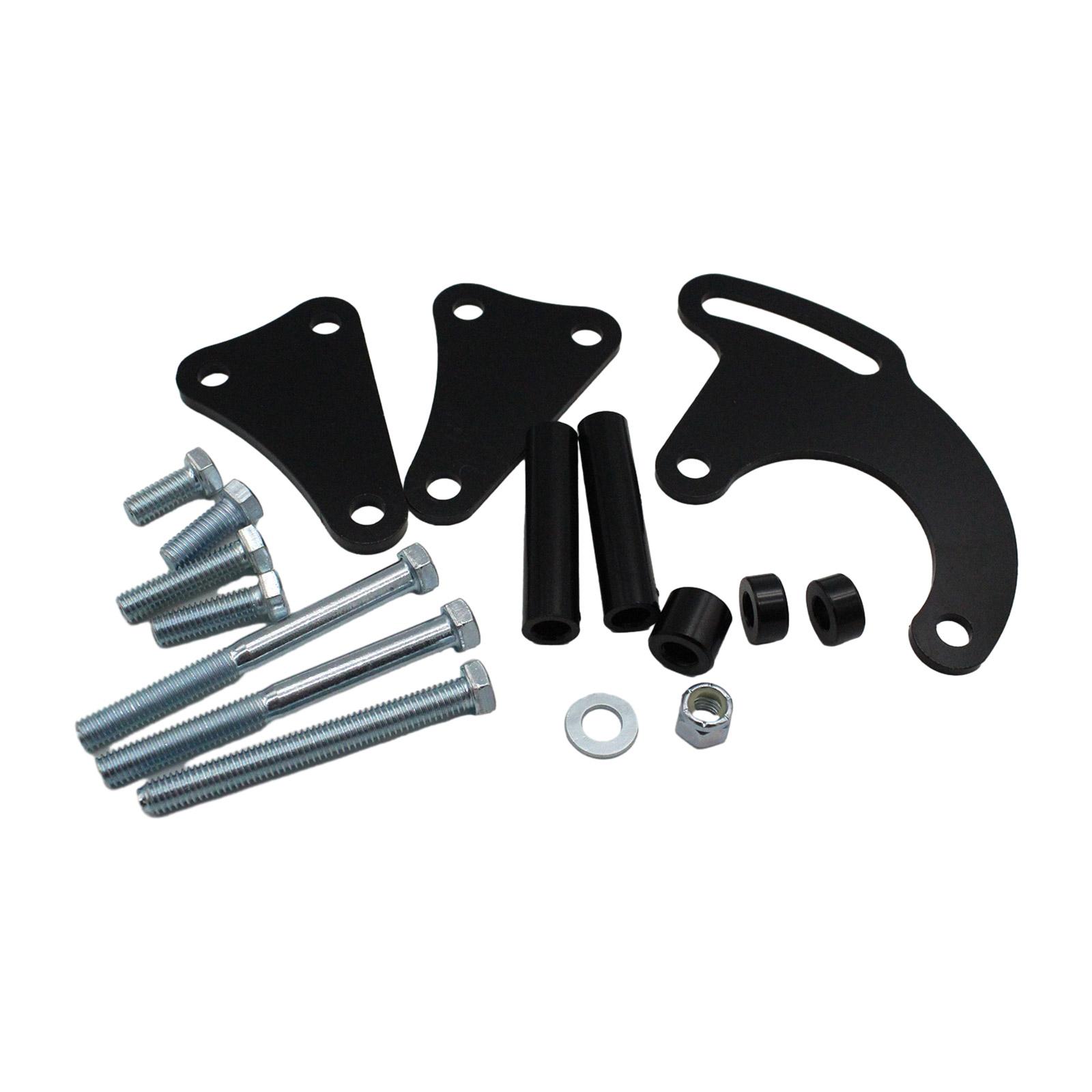 

Автомобильный генератор, насос гидроусилителя руля, монтажный кронштейн, подставка для генератора, комплект автомобильных аксессуаров для SBC Saginaw LWP