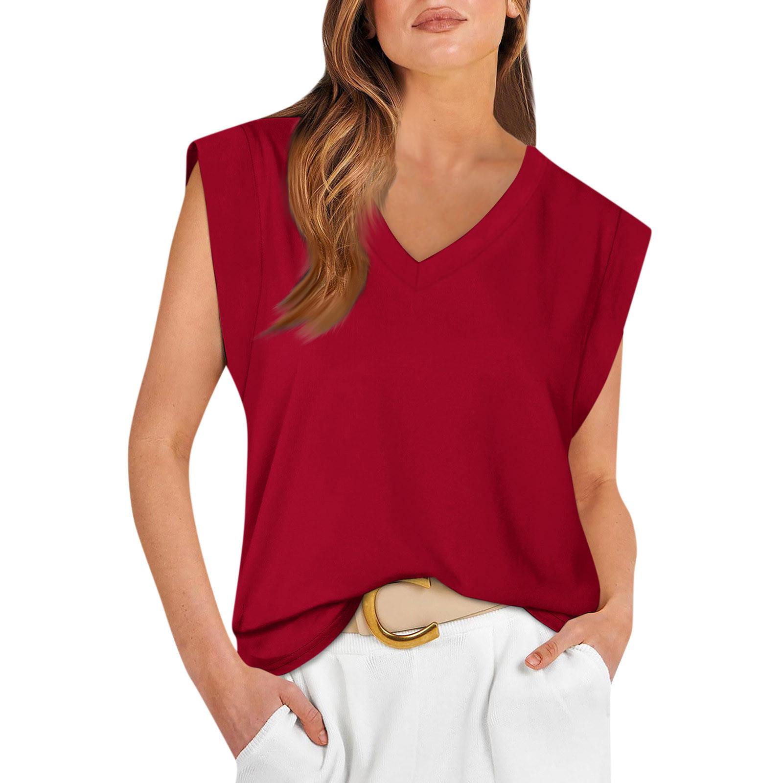 Женский топ с короткими рукавами — фото 9