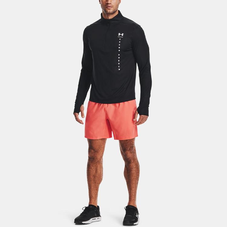 Under Armour Woven Series Fitness Casual Running Training Shorts Men Shorts Venom-Red 1326568-690