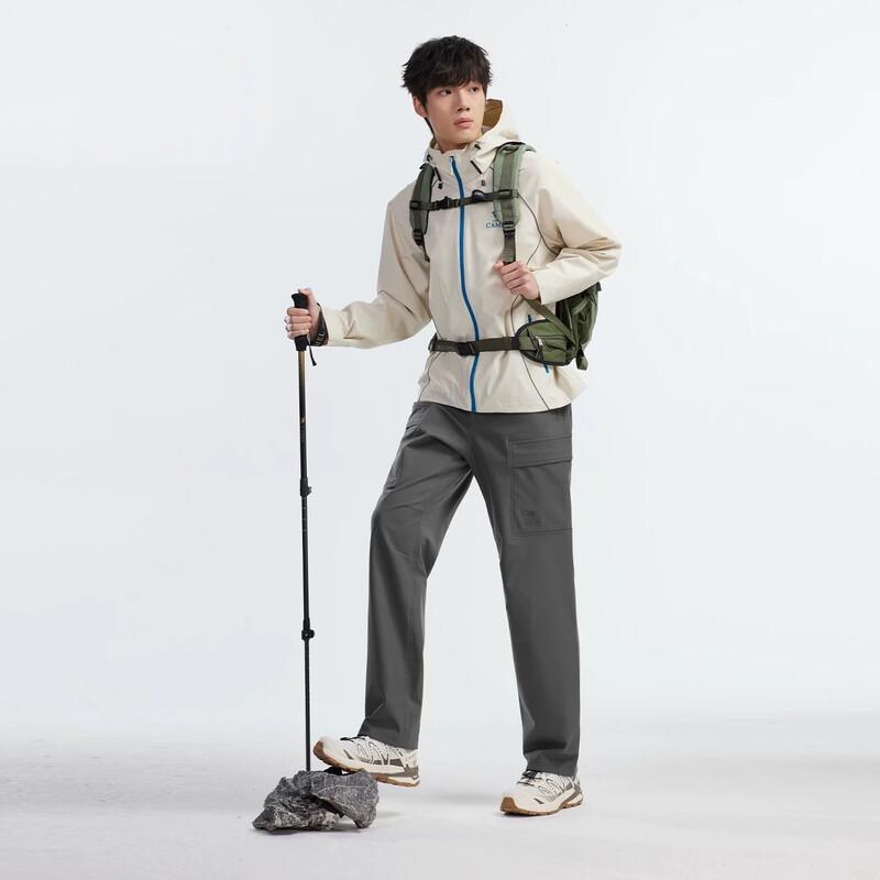 CAMEL Men's Fleece-Lined Waterproof Outdoor Softshell Pants