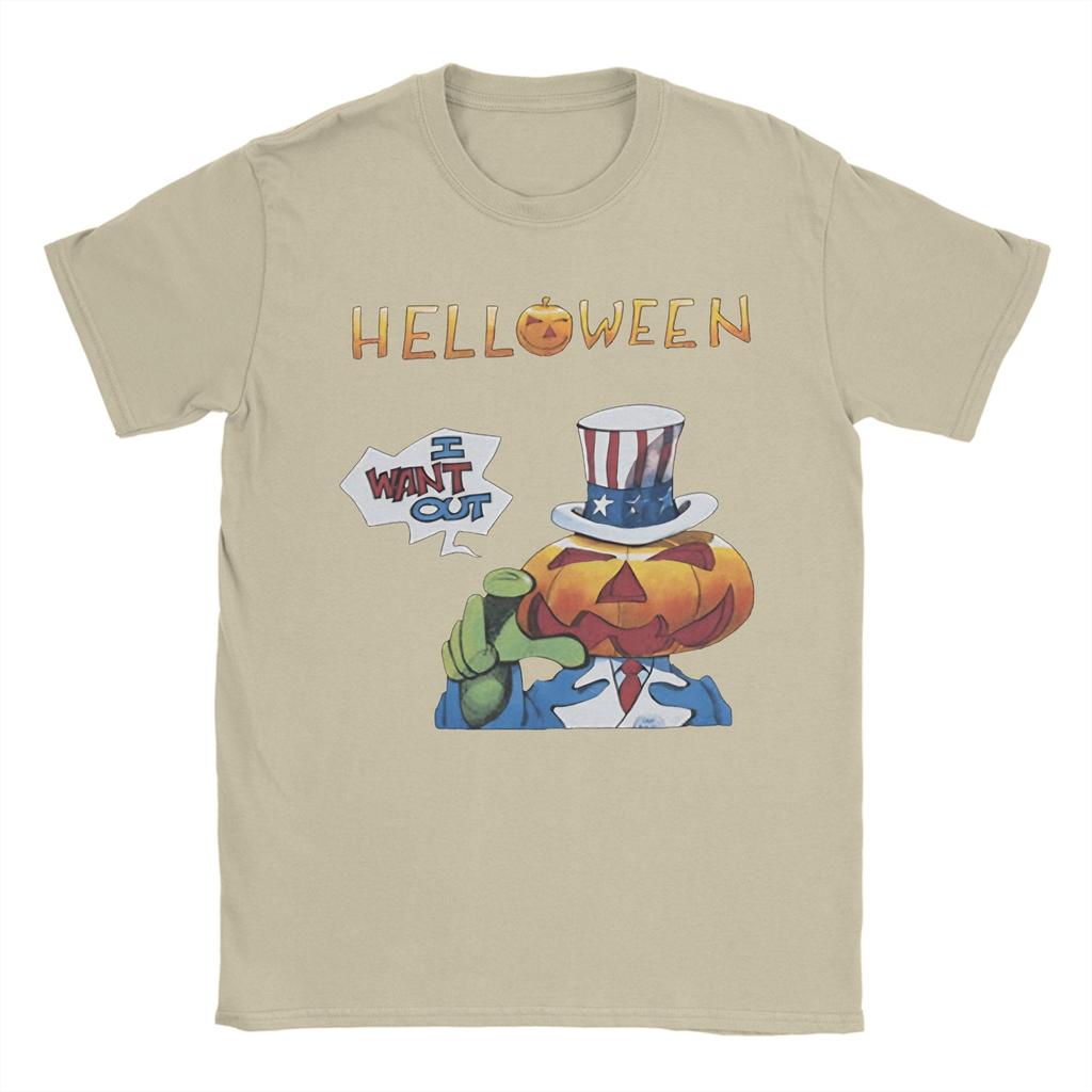 Unisex TShirts Helloween 2 Leisure 100 Cotton Tees Short Sleeve T Shirt Crewneck Tops Classic