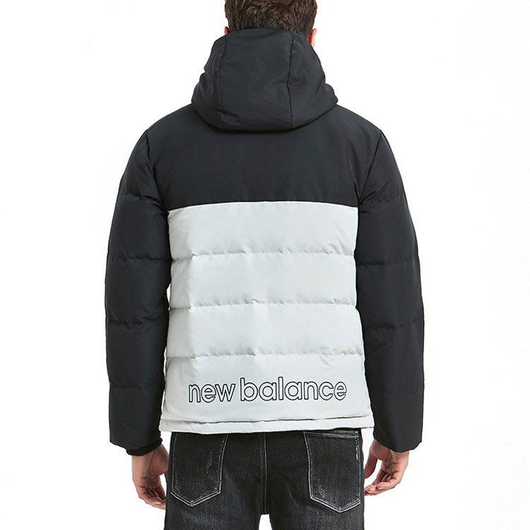 New Balance Down Jacket Men's Black White AMJ93551-LAN