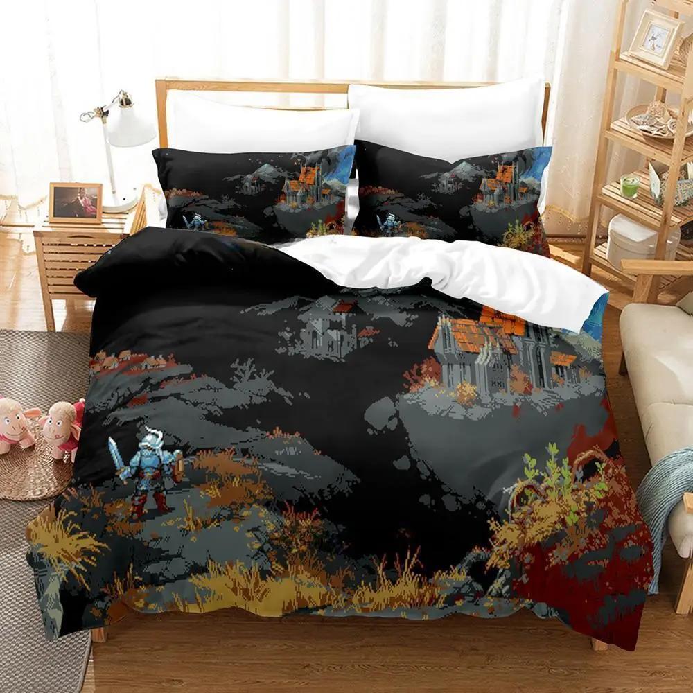 Loop Hero Bedding Set Single Twin Full Queen King Size Bed Set Adult Kid Bedroom Duvet Cover Sets 3D Print Anime Bed Sheet Set