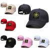 Cappellino alla moda estivo con visiera curva a becco d'anatra regolabile per uomo e donna