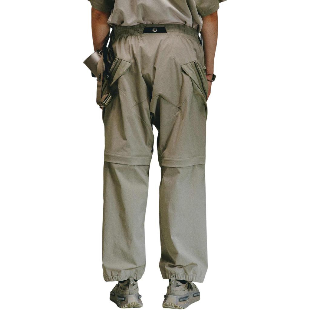 Adidas Originals X Hamcus Collab Track Pants Multifunctional Cargo Unisex Bottoms Pebble-Silver-Grey HY4199