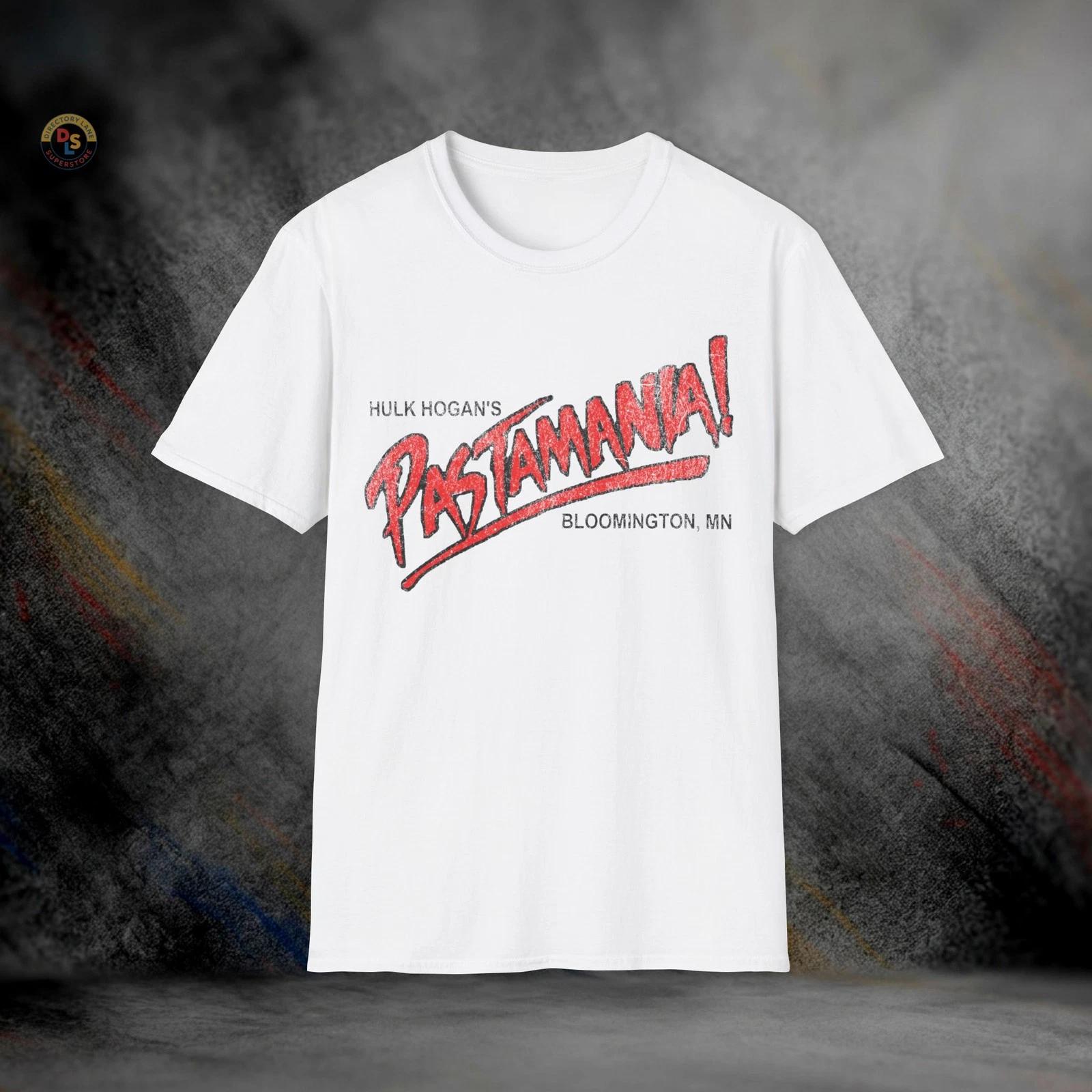 Hulk Hogan s Pastamania Vintage T-Shirt | Softstyle Tee M