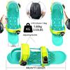 1 paar Mini Ski Skates Schnee Kurze Skiboard Einstellbare Bindungen Skifahren Schuhe Outdoor