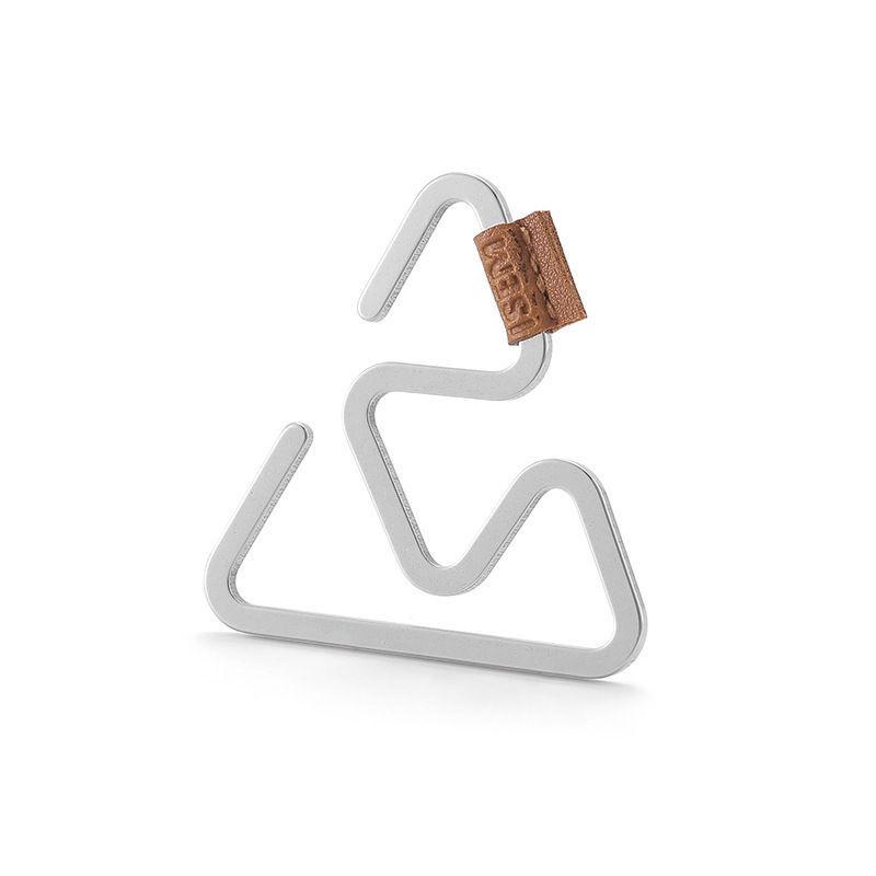 

Крючок из нержавеющей стали для улицы, нелегко скользить, сверхлегкий многофункциональный крючок, аксессуары для кемпинга, инструмент бледный серебристый