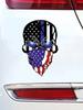 JT157#9.5x15cm Show Your Patriotism with This US Flag and Thin Blue Line Sticker - Perfect for Cars, Trucks, Motorcycles, Laptops, and More!