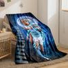 Manchester City Designed Flannel blanket for bedroom, living room, sofa, and nap