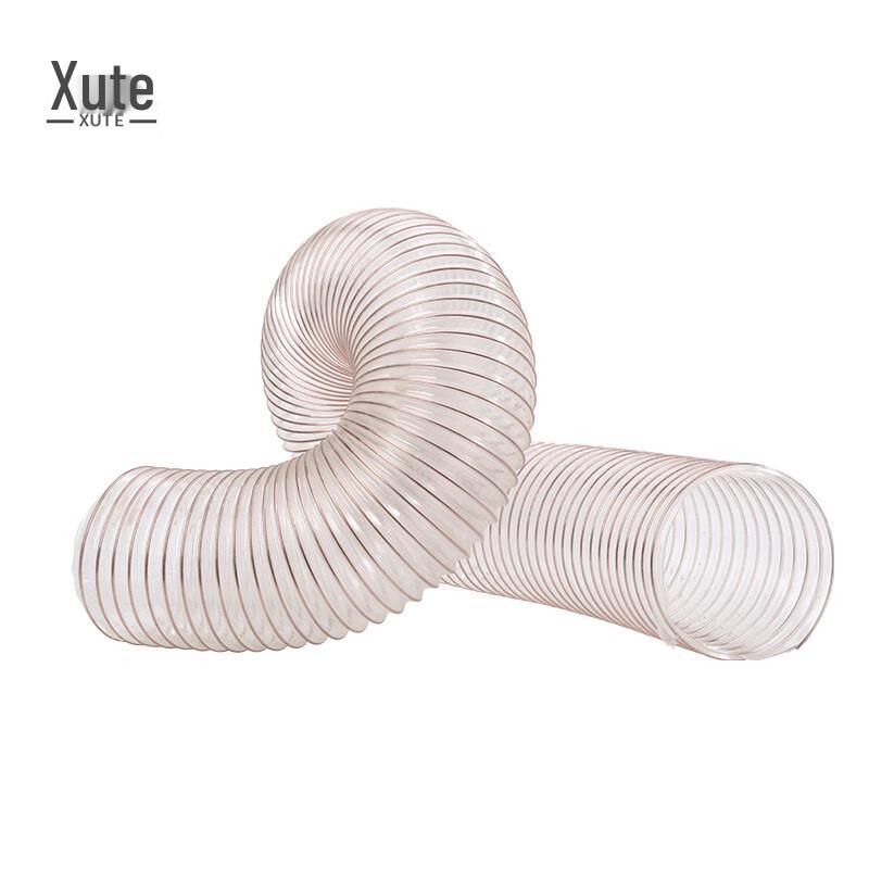 Transparent PU Polyurethane Flexible Dust Hose