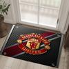 Manchester United Tasarım Kristal Kadife Halı Rahat Non?Yatak Odası Oturma Odası Girişi İçin Kaymaz Desenli Halı
