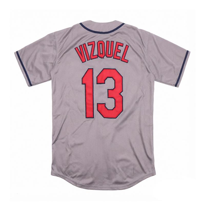 Men's VintageStyle StitchedBaseball Jerseys 7 Kenny Lofton 9 Carlos Baerga 19 Bob Feller 24 Andrew Miller 29 Travis Fryman S-3XL
