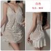 Women's Plus Size Velvet Padded Cami Sleep Dress with Robe Lounge Set