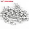 50Pcs Hammer Drive Expansion Rivets Aluminum Alloy Piercing Rivets  Hardware Accessories