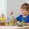 60 Pieces 3D Magnetic Construction Blocks Educational Puzzle