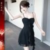 Sex Underwear Pure Desire Nightdress New Large Size Suspender Chest Pad Mesh Skirt Sexy Temptation Uniform Sweet Spice Dress